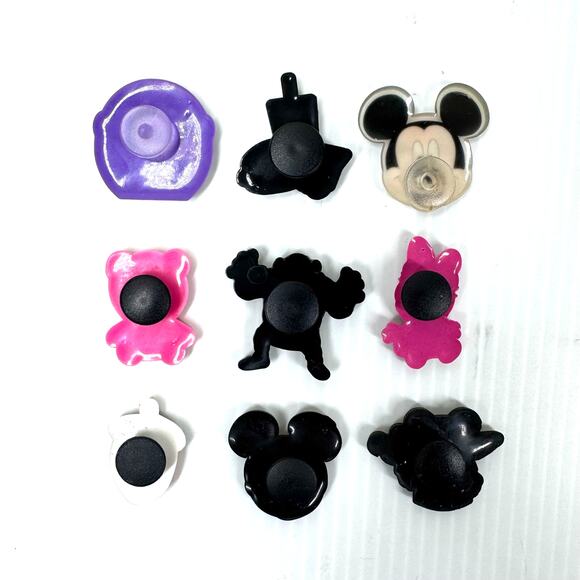 CROCS Charms Mixed Lot of 9 Disney Chic Fil-a Toy Story Mickey Mouse Shrek Grogu - Picture 5 of 5